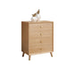 Bedroom Wooden Storage Chest Dresser Modern Storage Chest with Drawers