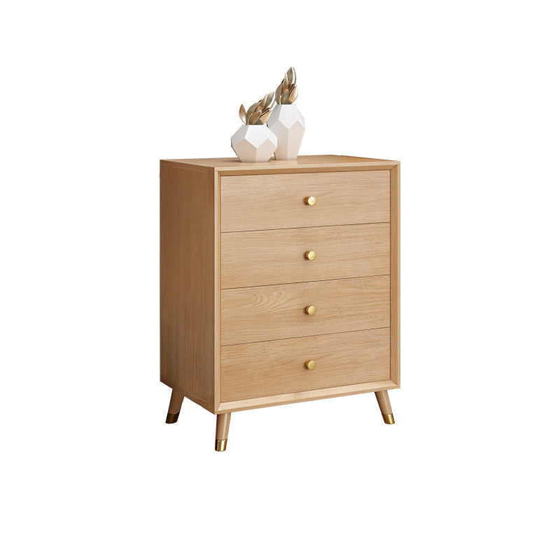 Bedroom Wooden Storage Chest Dresser Modern Storage Chest with Drawers