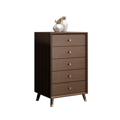 Chambre à poitrine de rangement en bois coffre de rangement moderne avec tiroirs