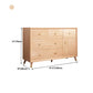 Bedroom Wooden Storage Chest Dresser Modern Storage Chest with Drawers