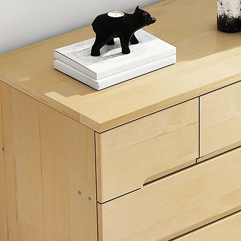18" D Bedroom Wooden Storage Chest Dresser Modern Storage Chest with Drawers Clearhalo 'Bedroom Furniture' 'Dressers & Chests' 'dressers_chests' 'furn' 'furn_dressers_chests' 'Furniture' 5511218
