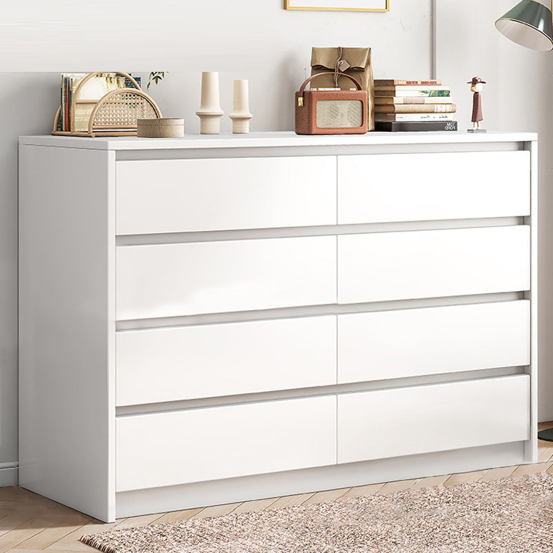 Dresse per il torace di stoccaggio in legno da 16 "D BEDE CAMPIO MODERNO MODERNO MODERNO IN BIANCO E CRORA