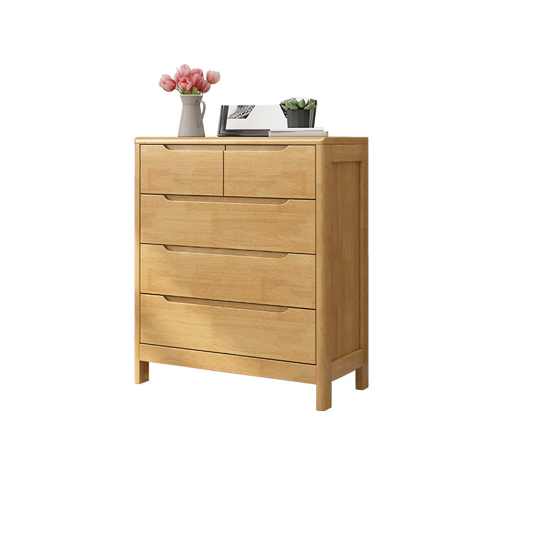 16" D Bedroom Wooden Storage Chest Dresser Modern Storage Chest in 3 Colors 31"L x 16"W x 37"H Natural Clearhalo 'Bedroom Furniture' 'Dressers & Chests' 'dressers_chests' 'furn' 'furn_dressers_chests' 'Furniture' 5511255