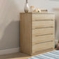 18" D Bedroom Wooden Storage Chest Dresser Modern Storage Chest for Bedside 31"L x 18"W x 39"H Natural Clearhalo 'Bedroom Furniture' 'Dressers & Chests' 'dressers_chests' 'furn' 'furn_dressers_chests' 'Furniture' 5511288