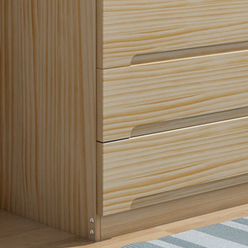 18" D Bedroom Wooden Storage Chest Dresser Modern Storage Chest for Bedside Clearhalo 'Bedroom Furniture' 'Dressers & Chests' 'dressers_chests' 'furn' 'furn_dressers_chests' 'Furniture' 5511289