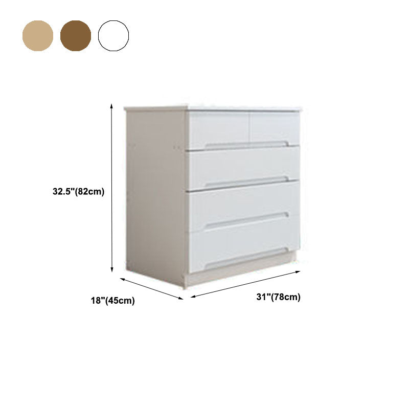 18" D Bedroom Wooden Storage Chest Dresser Modern Storage Chest for Bedside Clearhalo 'Bedroom Furniture' 'Dressers & Chests' 'dressers_chests' 'furn' 'furn_dressers_chests' 'Furniture' 5511290