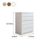 18" D Bedroom Wooden Storage Chest Dresser Modern Storage Chest for Bedside Clearhalo 'Bedroom Furniture' 'Dressers & Chests' 'dressers_chests' 'furn' 'furn_dressers_chests' 'Furniture' 5511291