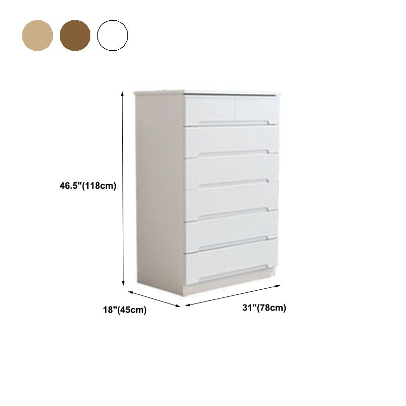 18" D Bedroom Wooden Storage Chest Dresser Modern Storage Chest for Bedside Clearhalo 'Bedroom Furniture' 'Dressers & Chests' 'dressers_chests' 'furn' 'furn_dressers_chests' 'Furniture' 5511292