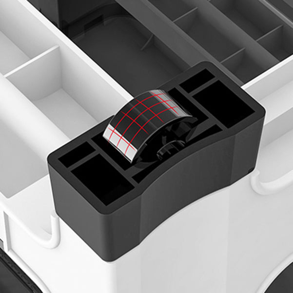 Libreria di plastica e metallo, libreria contemporanea multilivetti per l'home office