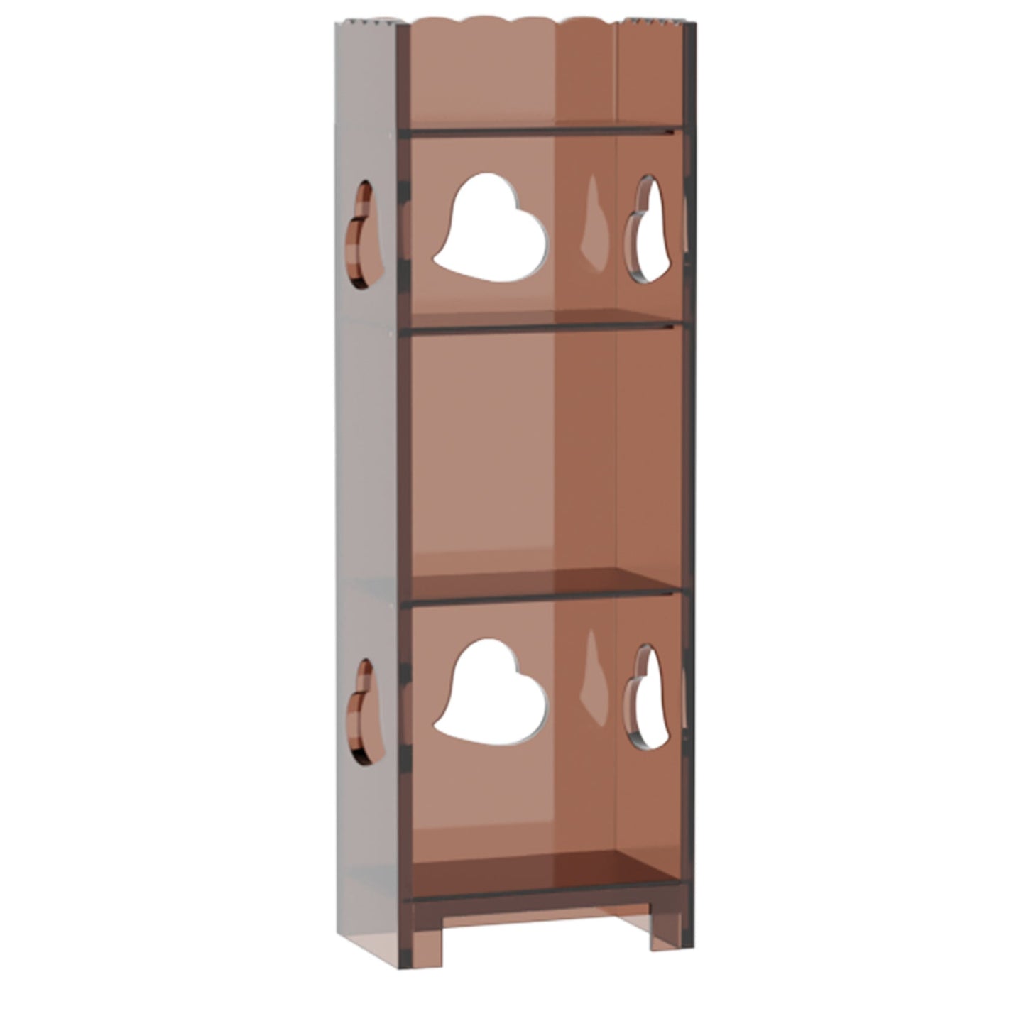 Rectangle Bibliothèque en acrylique standard