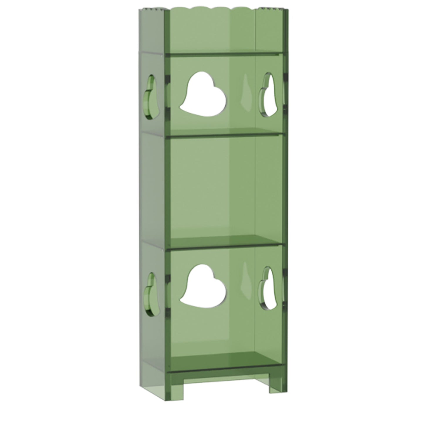 Rectangle Bibliothèque en acrylique standard