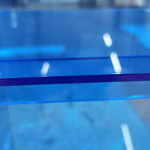 Rectangle Bibliothèque en acrylique standard