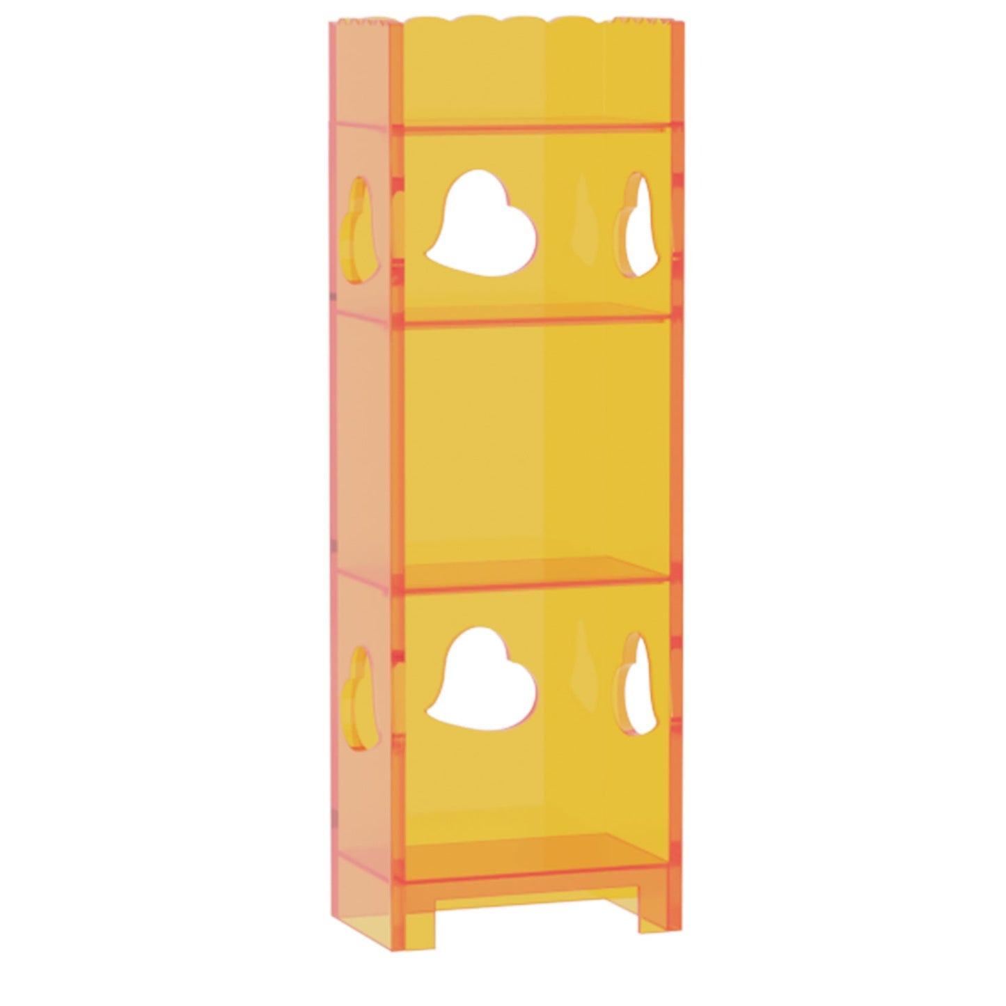 Rectangle Bibliothèque en acrylique standard