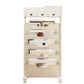 Plastic Bookshelf Contemporary Style Bookcase for Home Office