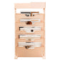 Plastic Bookshelf Contemporary Style Bookcase for Home Office