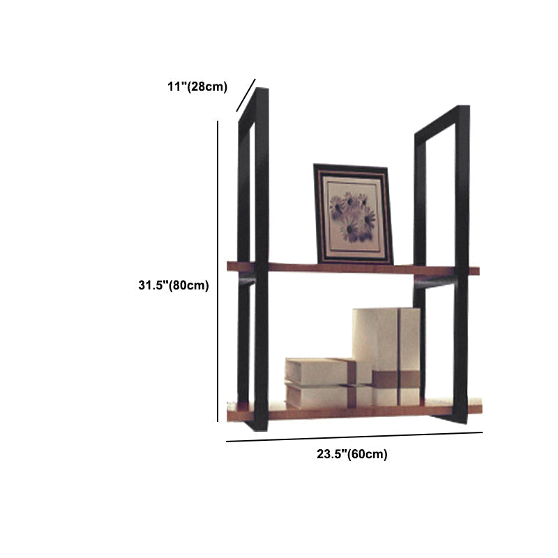 Libreria in legno in legno in legno industriale libreria montata