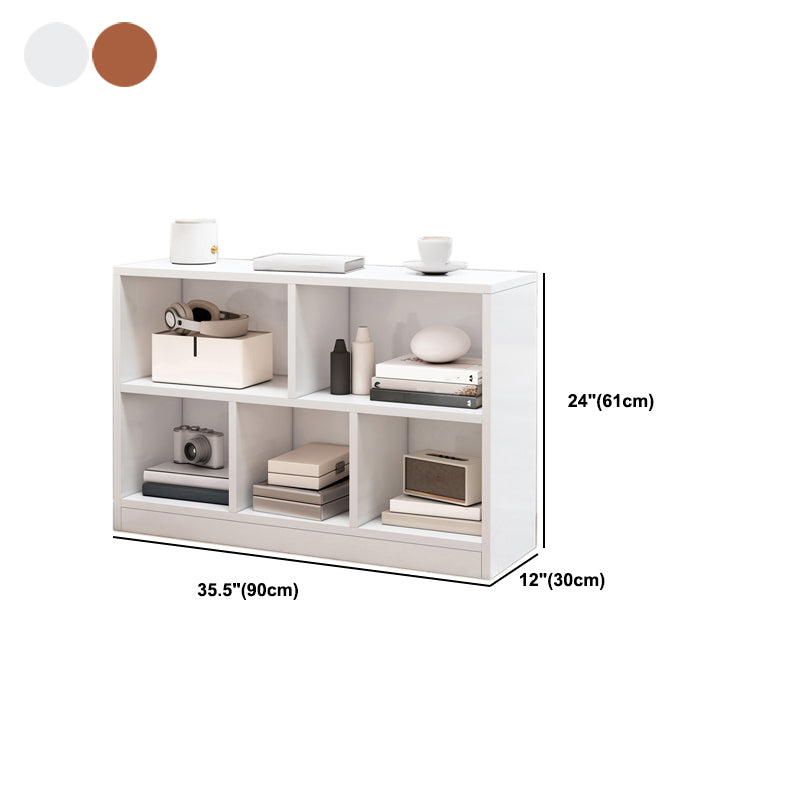 Libreria in legno moderno minimalista casa da soggiorno studio scaffale