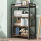 Modern Open Back Etagere Bookcase Steel Bookshelf for Home Office Clearhalo 'Bookcases' 'furn' 'furn_bookcases' 'Furniture' 'Office Furniture' 5511514