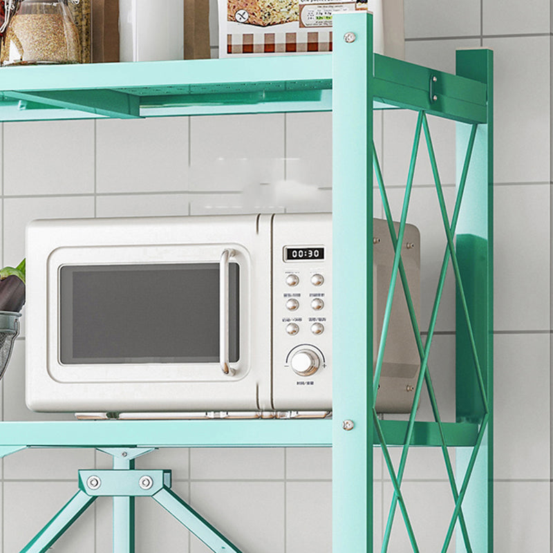 Libreria di libreria di deposito in metallo pieghevole Nordico Rettangolo mobile