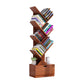 Modern Engineer Wood Bookshelf 7.87" Wide Office Shelf Bookcase 13.5"L x 7.9"W x 48.1"H Walnut Clearhalo 'Bookcases' 'furn' 'furn_bookcases' 'Furniture' 'Office Furniture' 5511668