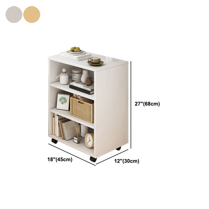 Modern Standard Bookcase Engineer Wood Bookshelf for Home Office