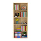 Closed Back Standard Storage Bookcase Nordic Wooden Bookshelf