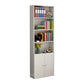 Closed Back Standard Storage Bookcase Nordic Wooden Bookshelf