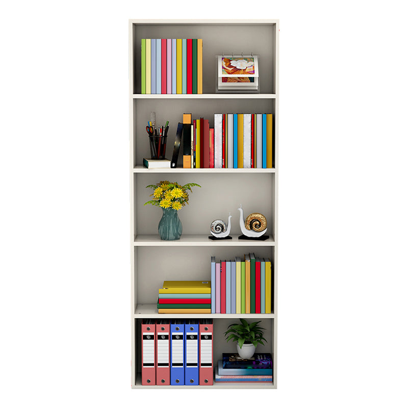 Closed Back Standard Storage Bookcase Nordic Wooden Bookshelf