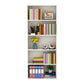 Closed Back Standard Storage Bookcase Nordic Wooden Bookshelf