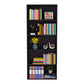 Closed Back Standard Storage Bookcase Nordic Wooden Bookshelf