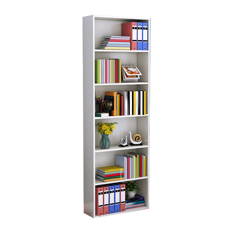 Closed Back Standard Storage Bookcase Nordic Wooden Bookshelf