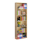 Closed Back Standard Storage Bookcase Nordic Wooden Bookshelf