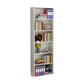 Closed Back Standard Storage Bookcase Nordic Wooden Bookshelf