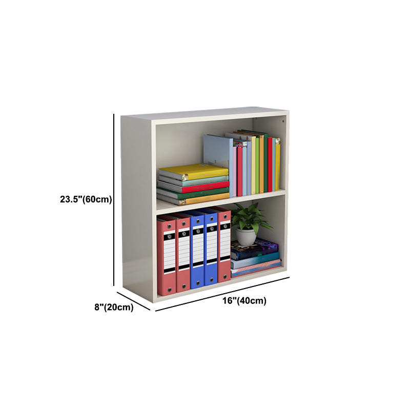 Closed Back Standard Storage Bookcase Nordic Wooden Bookshelf