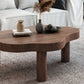 Nordic Style Free Shape Solid Wood 3 Legs Base Design Coffee Table Clearhalo 'Coffee & Accent Tables' 'Coffee Tables' 'coffee_tables' 'furn' 'furn_coffee_tables' 'Furniture' 'Living Room Furniture' 5512913