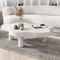 Nordic Style Free Shape Solid Wood 3 Legs Base Design Coffee Table Clearhalo 'Coffee & Accent Tables' 'Coffee Tables' 'coffee_tables' 'furn' 'furn_coffee_tables' 'Furniture' 'Living Room Furniture' 5512917