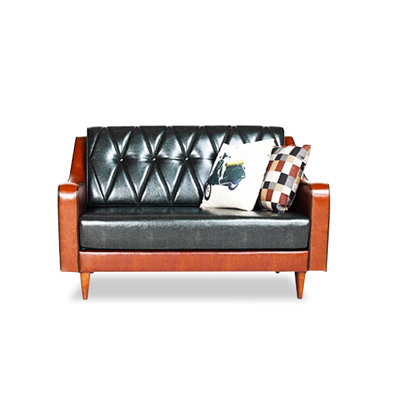 Divano resistente alle macchie con pista piena di barattoli a back-back glam.