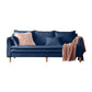 Tuxedo Bran Mélange de coton contemporain / Faux Couber / Velvet Sofa Couch