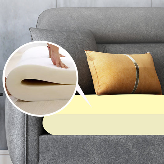 Glam culo cucito posteriore braccio quadrato soggiorno facero divano in pelle finta