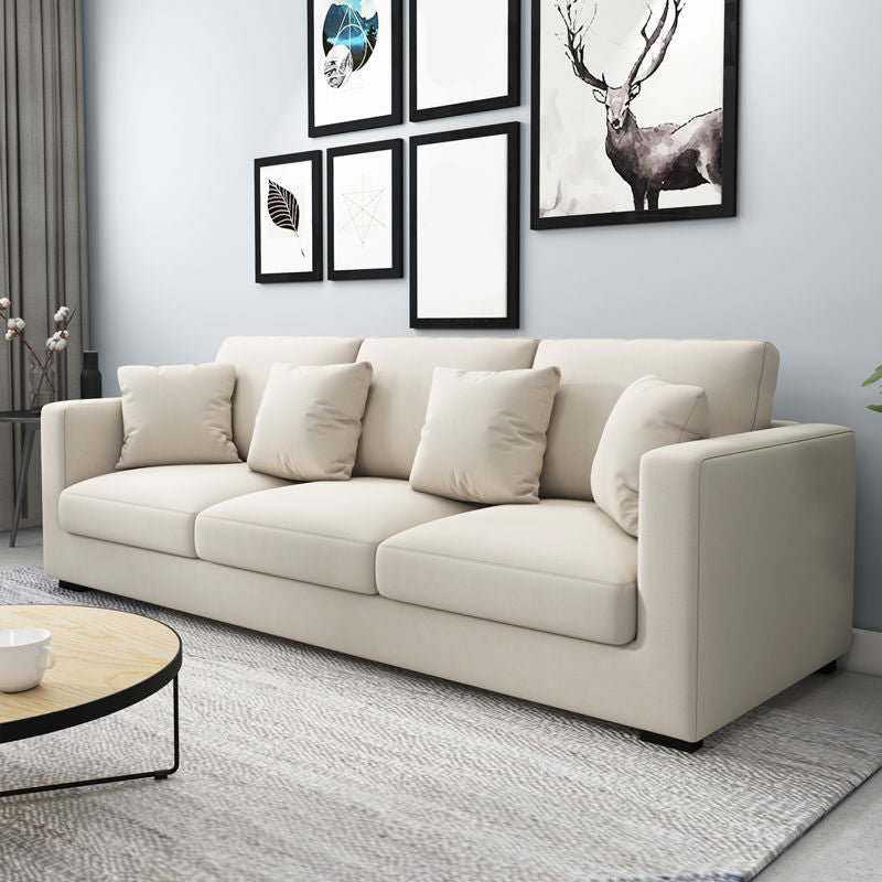 Divano a braccio quadrato 31.49 "d x 33,46" H divano posteriore sciolto per soggiorno