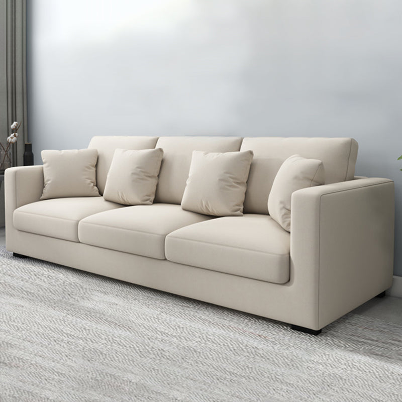 Divano a braccio quadrato 31.49 "d x 33,46" H divano posteriore sciolto per soggiorno