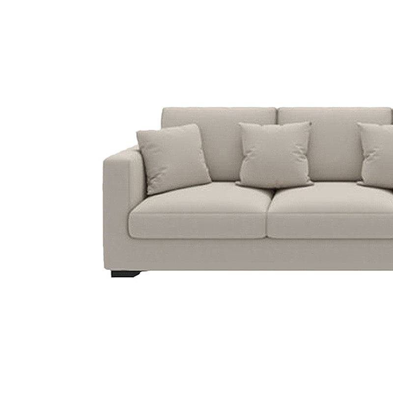 Divano a braccio quadrato 31.49 "d x 33,46" H divano posteriore sciolto per soggiorno