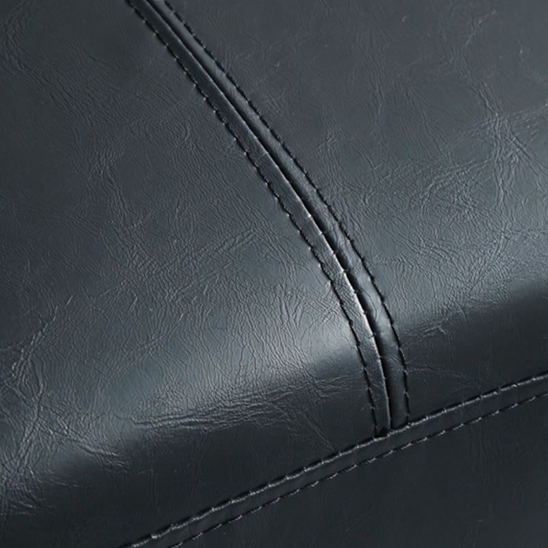 28,3 "H Faux Leder Armless Cabrio -Sofa für Wohnzimmer