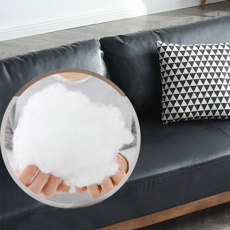 28,3 "H Faux Leder Armless Cabrio -Sofa für Wohnzimmer