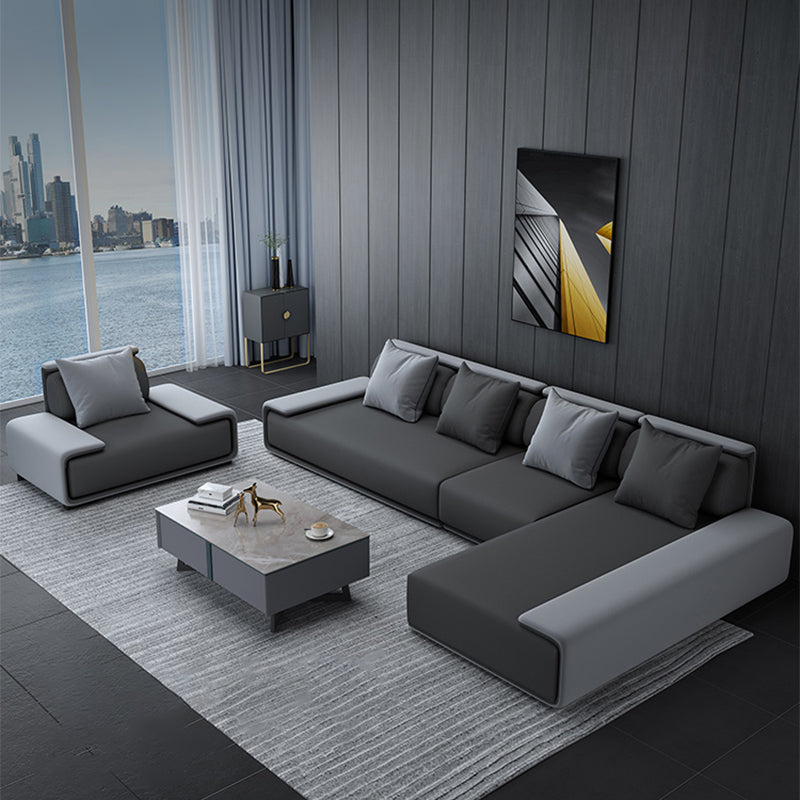 Divano senza braccio 35.43 "d x 27,55" H divano standard con cuscino per soggiorno