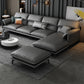 Contemporary Stain-Resistant Faux Leather for Living Room Sofa