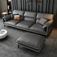 Contemporary Stain-Resistant Faux Leather for Living Room Sofa