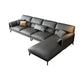 Contemporary Stain-Resistant Faux Leather for Living Room Sofa