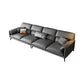 Contemporary Stain-Resistant Faux Leather for Living Room Sofa