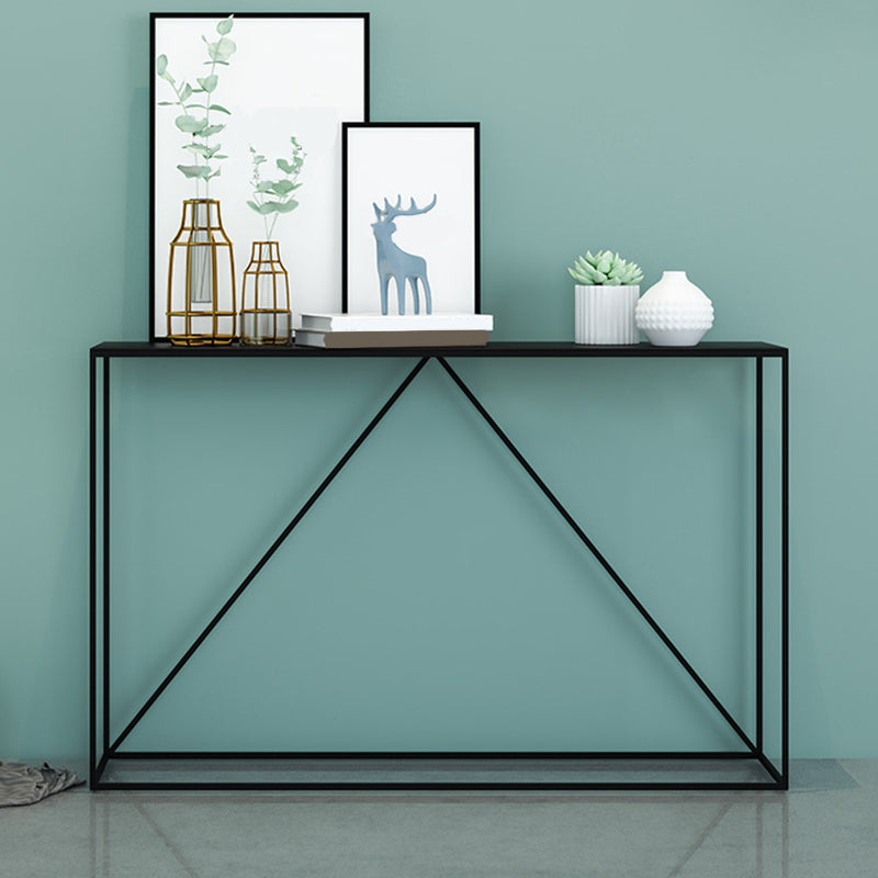 Tavolo console metallica contemporanea tavolo da console rettangolo console tavolo